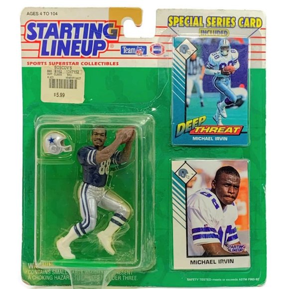 NFL Other - Kenner Starting Lineup 1993 MICHAEL IRVIN New